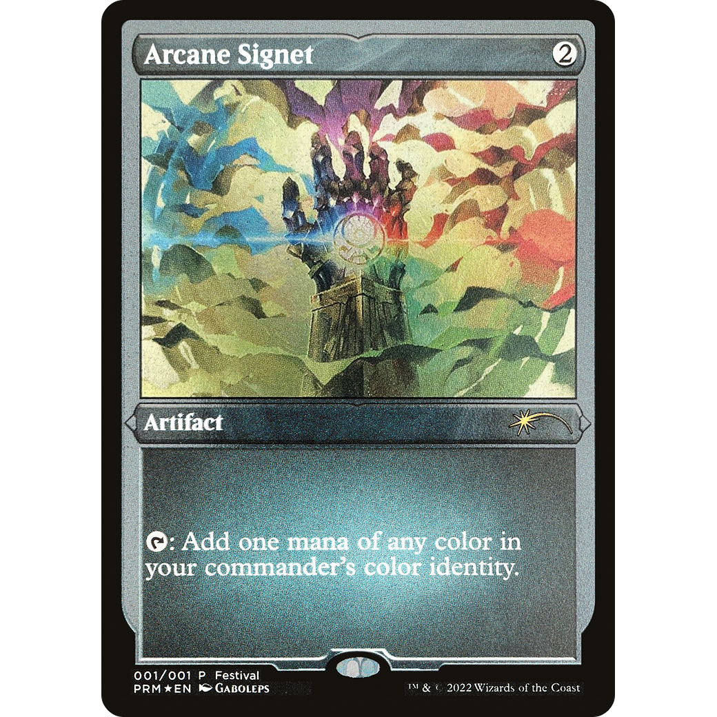 Arcane Signet (P30M-1F★) - 30th Anniversary Misc Promos Etched Foil