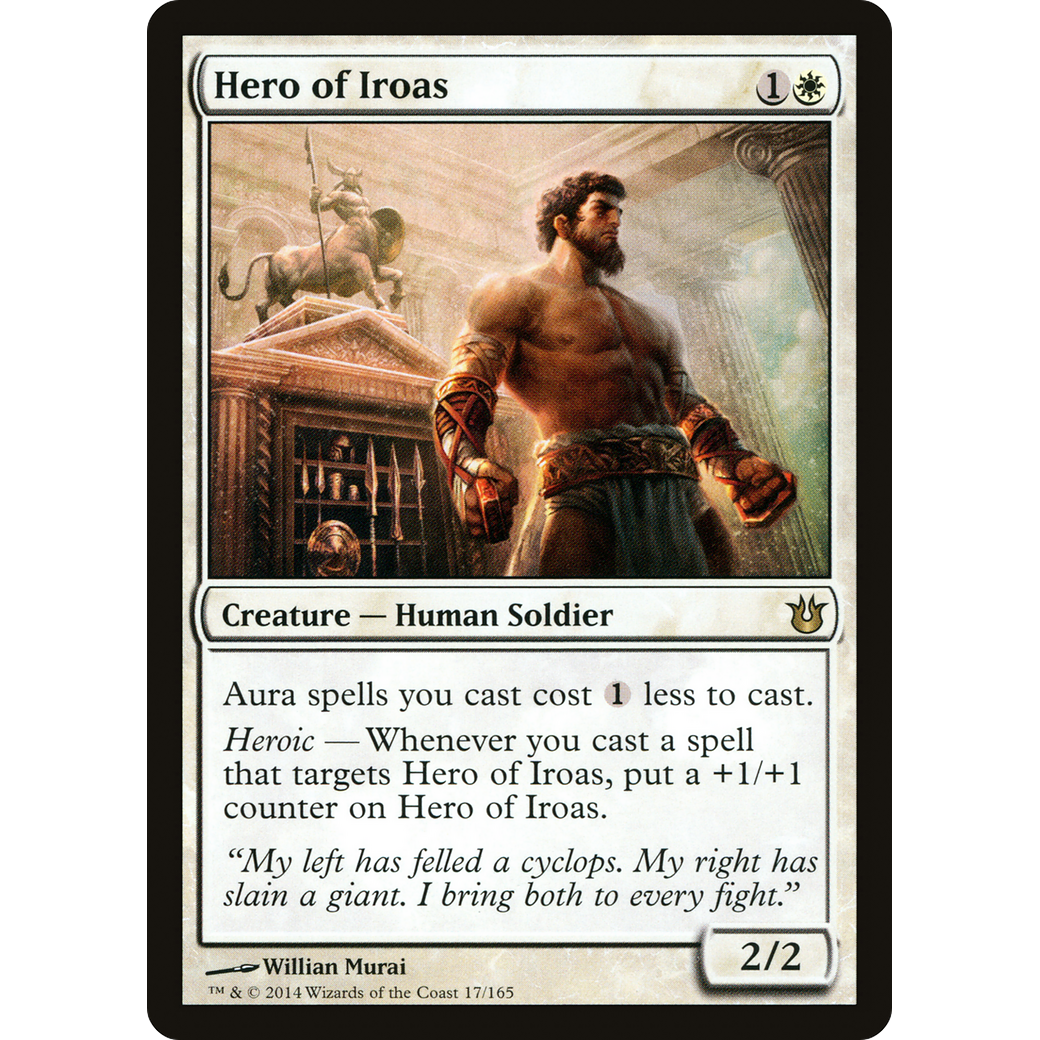 Hero of Iroas (BNG-017) - Born of the Gods