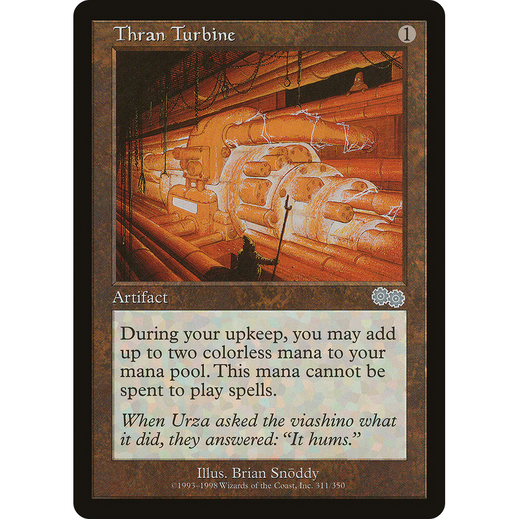 Thran Turbine (USG-311) - Urza's Saga