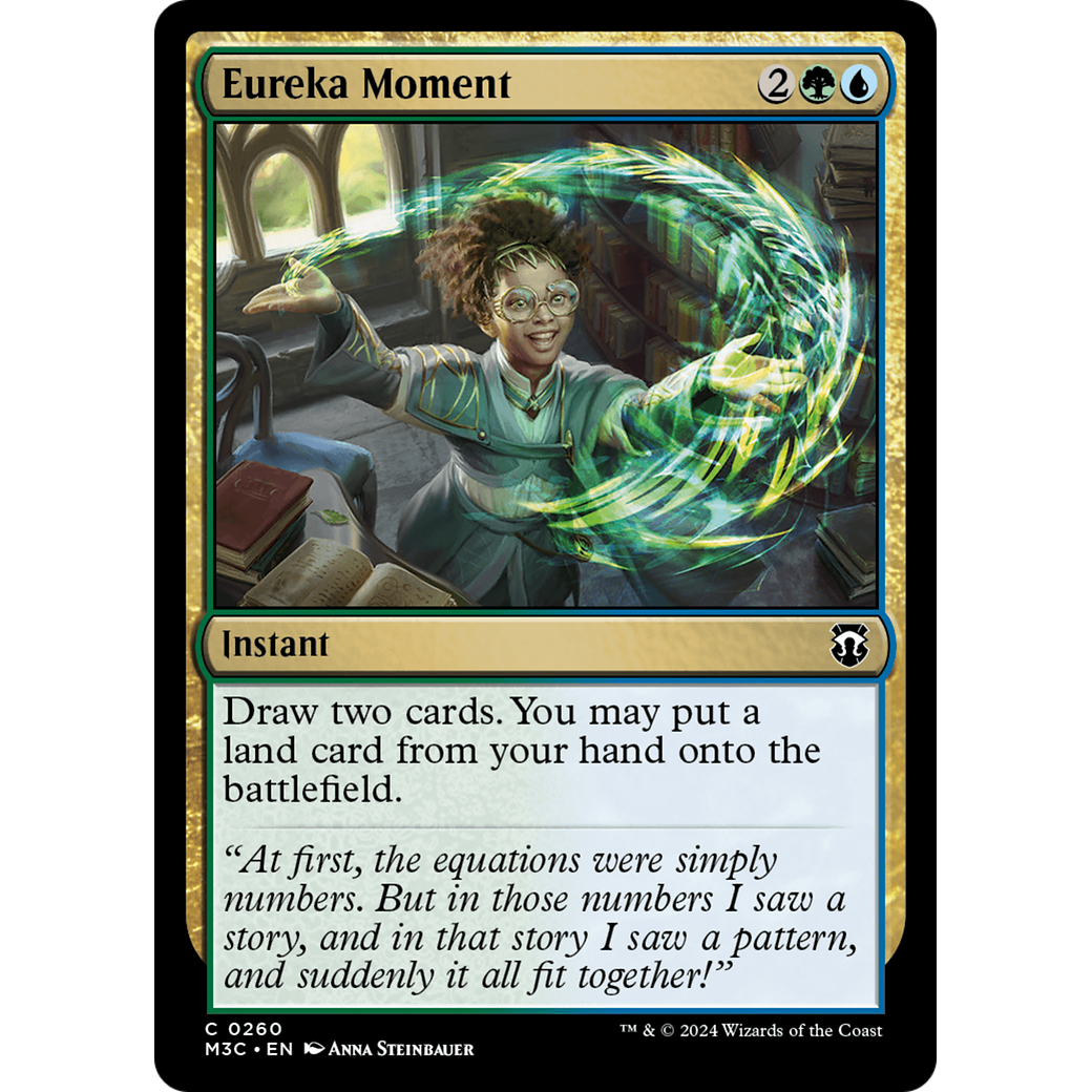Eureka Moment (M3C-260) - Modern Horizons 3 Commander Foil