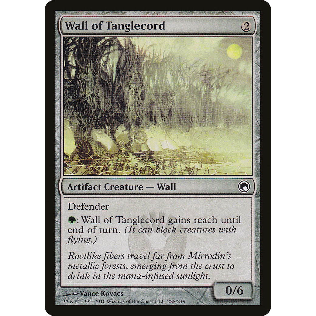 Wall of Tanglecord (SOM-222) - Scars of Mirrodin Foil