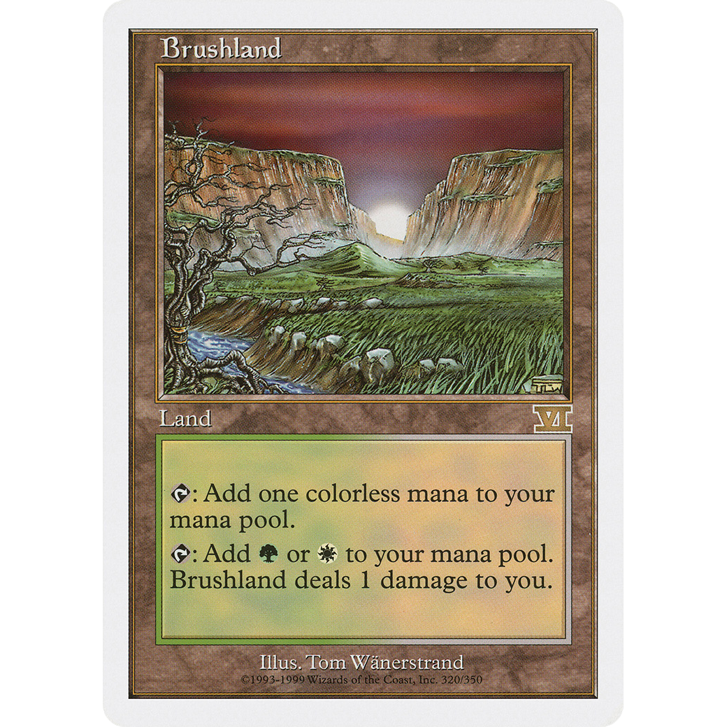 Brushland (6ED-320) - Classic Sixth Edition
