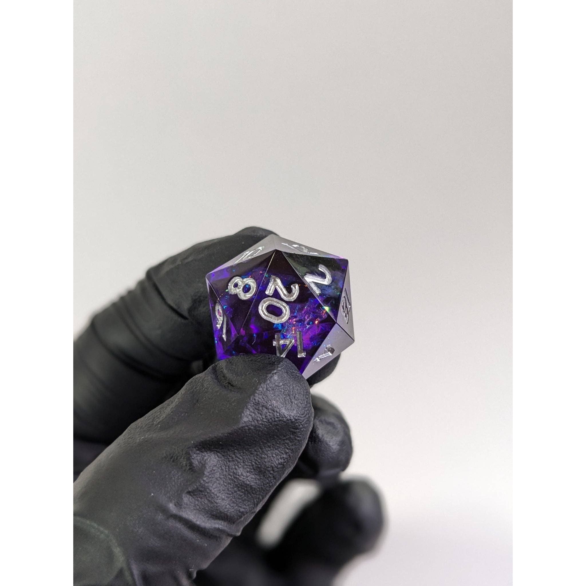 Mystic Nebula - 7 Piece Luxury D&D Dice Set