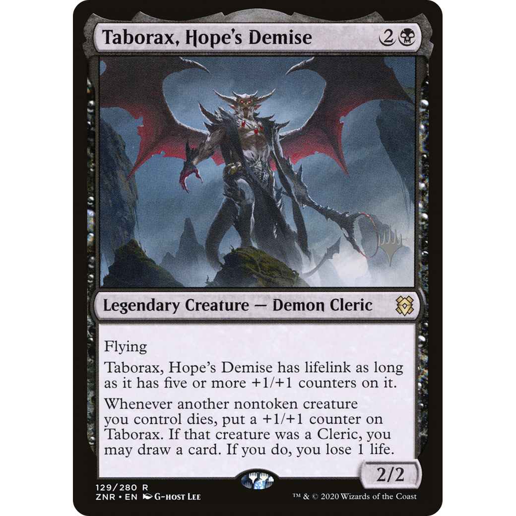 Taborax, Hope's Demise (PPZNR-129) - Zendikar Rising Promos Foil