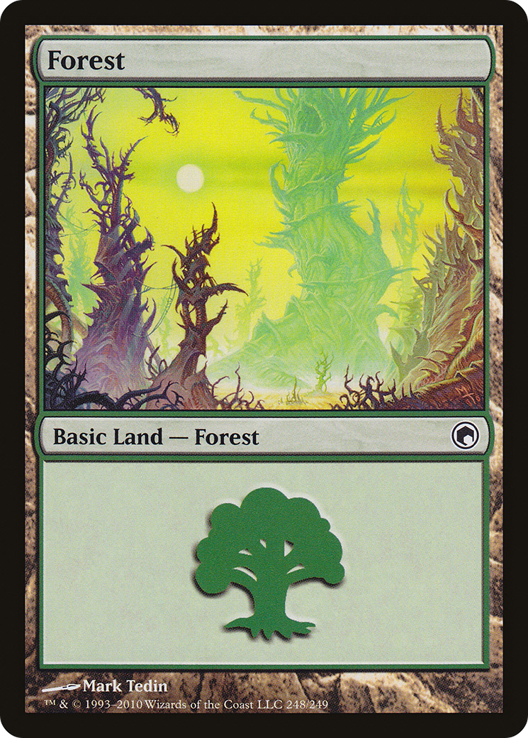 Forest (248) (SOM-248) - Scars of Mirrodin