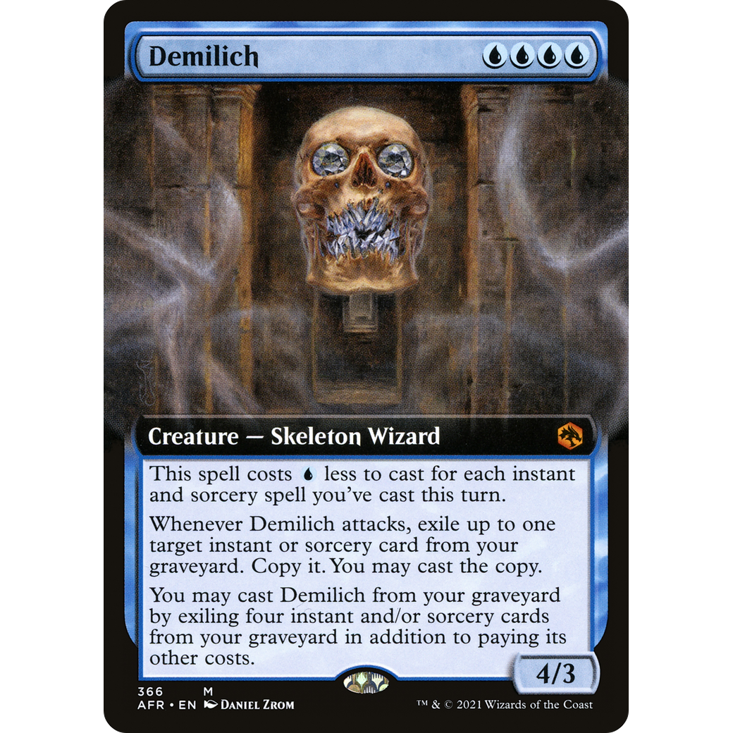 Demilich (Extended Art) (AFR-366) - Adventures in the Forgotten Realms: (Extended Art) Foil