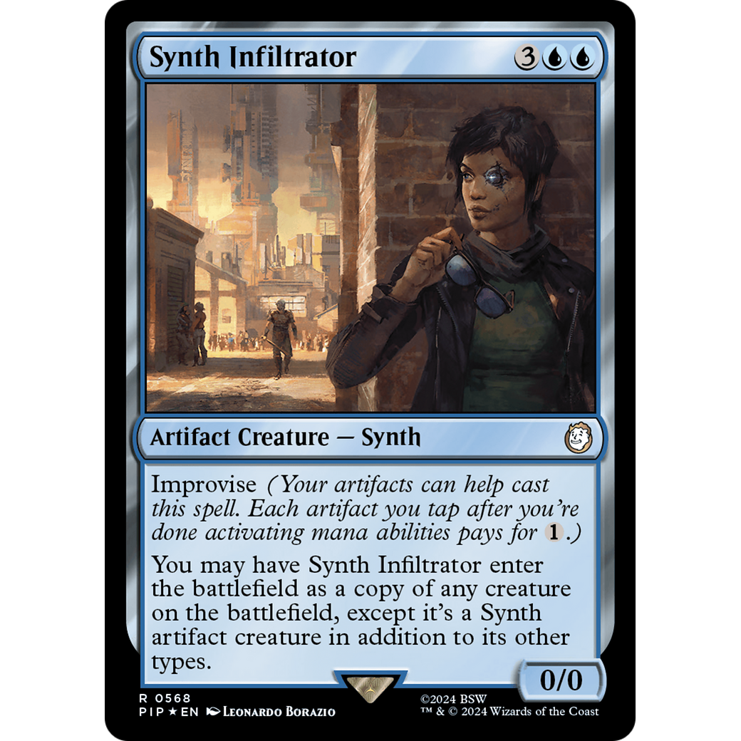 Synth Infiltrator (PIP-568) - Fallout Foil