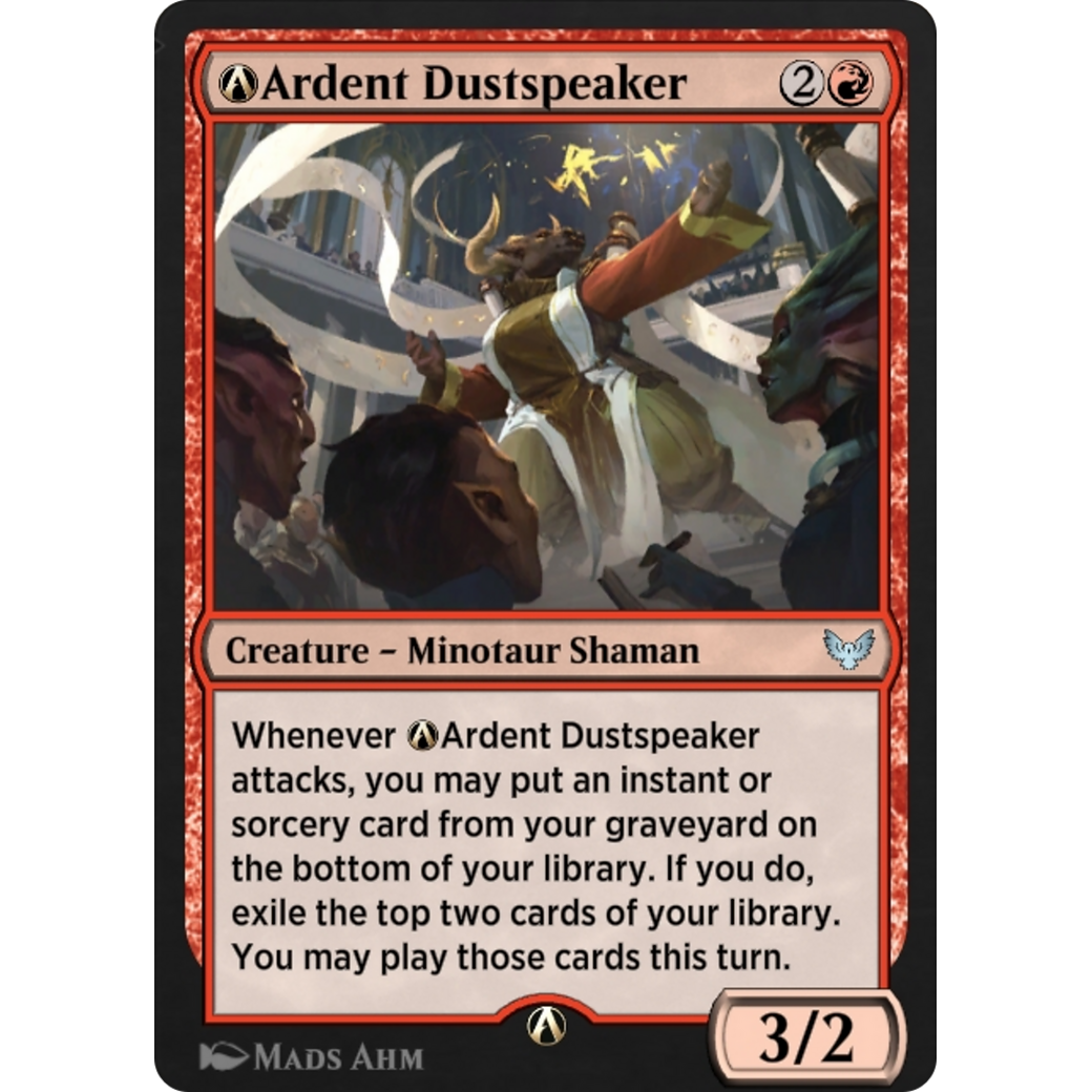 A-Ardent Dustspeaker (STX-A-92) - Strixhaven: School of Mages