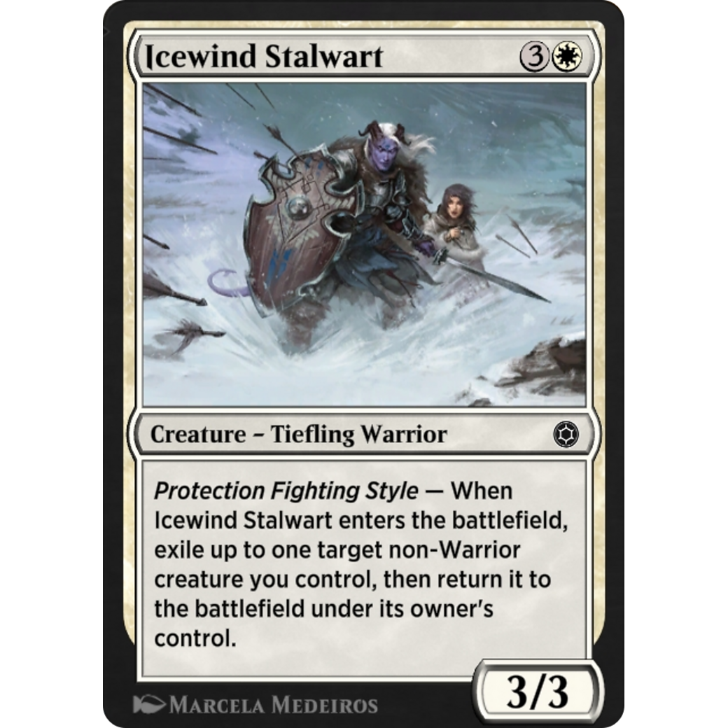 Icewind Stalwart (HBG-093) - Alchemy Horizons: Baldur's Gate