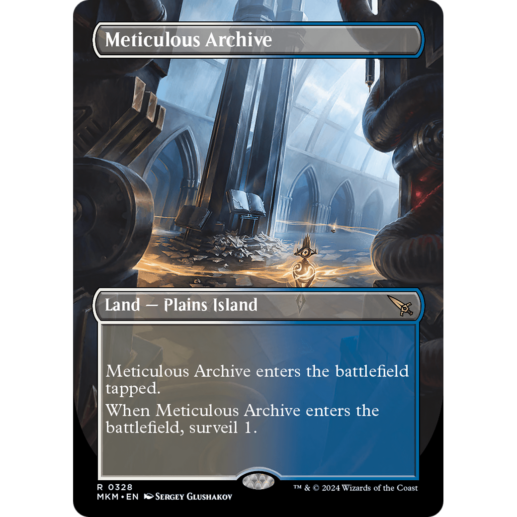 Meticulous Archive (MKM-328) - Murders at Karlov Manor (Borderless) Foil