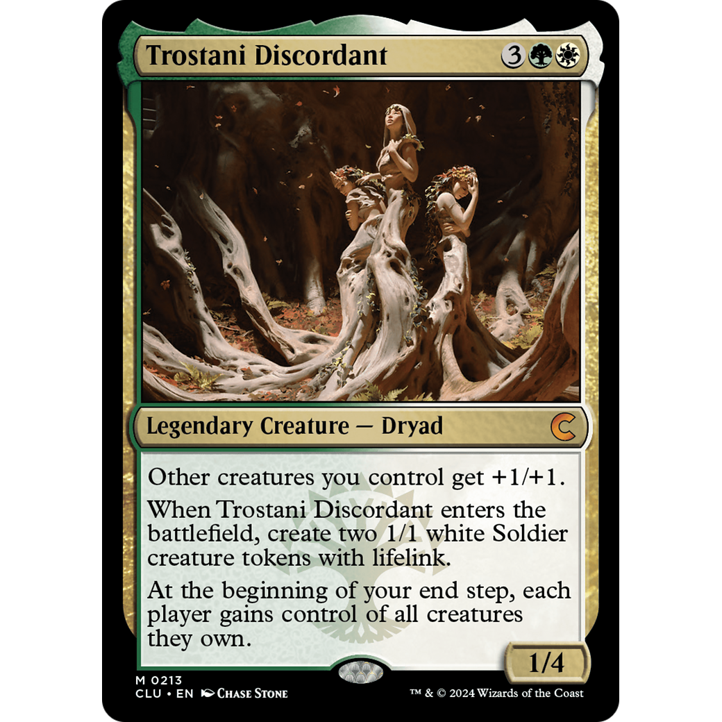 Trostani Discordant (CLU-213) - Ravnica: Clue Edition