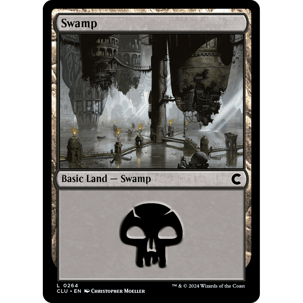 Swamp (0264) (CLU-264) - Ravnica: Clue Edition