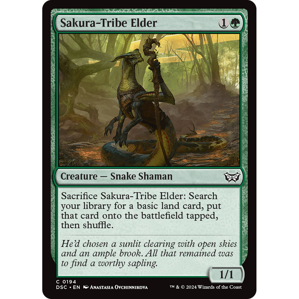 Sakura-Tribe Elder (DSC-194) - Duskmourn: House of Horror Commander