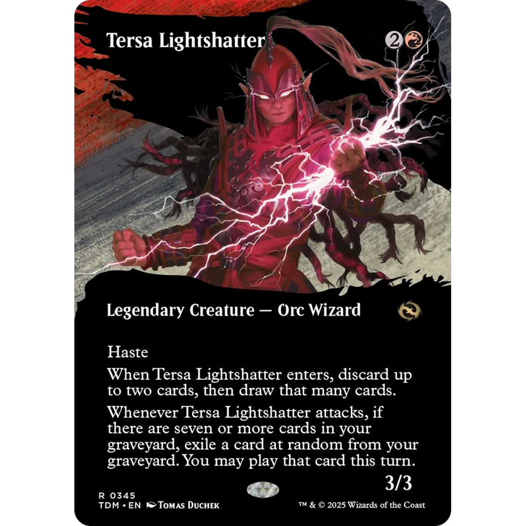 Tersa Lightshatter (TDM-345) - Tarkir: Dragonstorm: (Showcase) (Borderless)