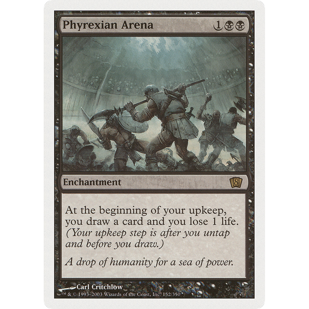 Phyrexian Arena (8ED-152) - 8th Edition Foil
