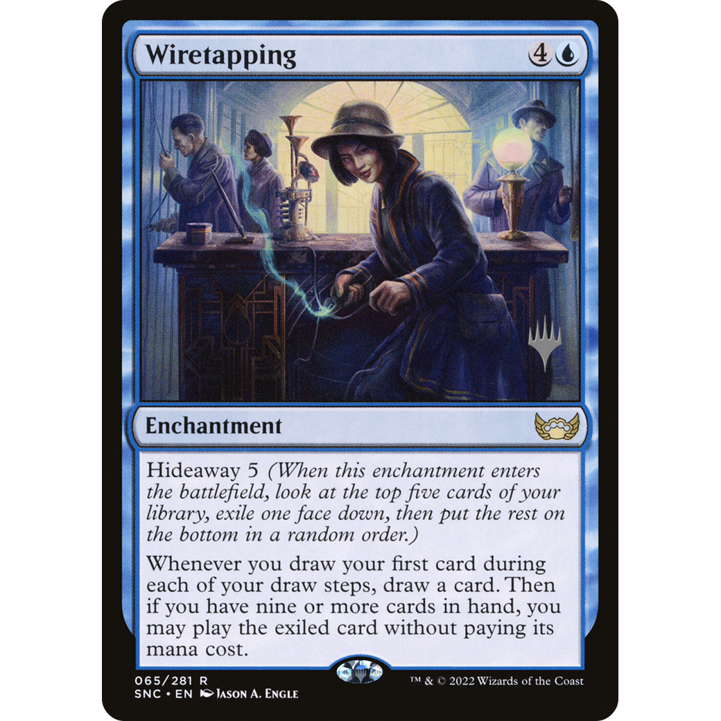 Wiretapping (PPSNC-065) - Streets of New Capenna Promos