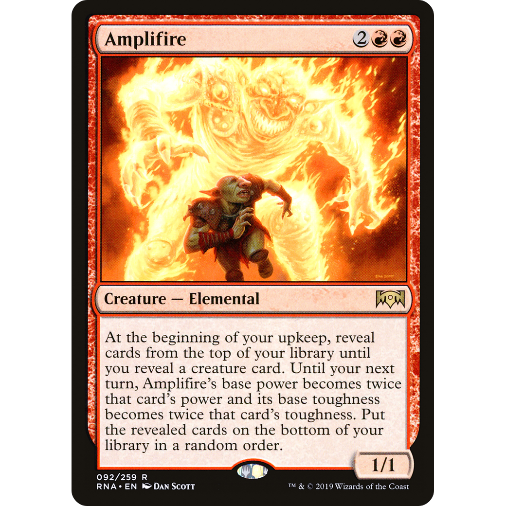 Amplifire (RNA-092) - Ravnica Allegiance Foil
