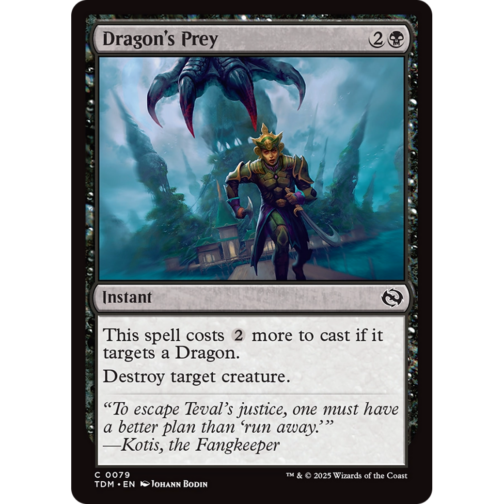 Dragon's Prey (TDM-079) - Tarkir: Dragonstorm