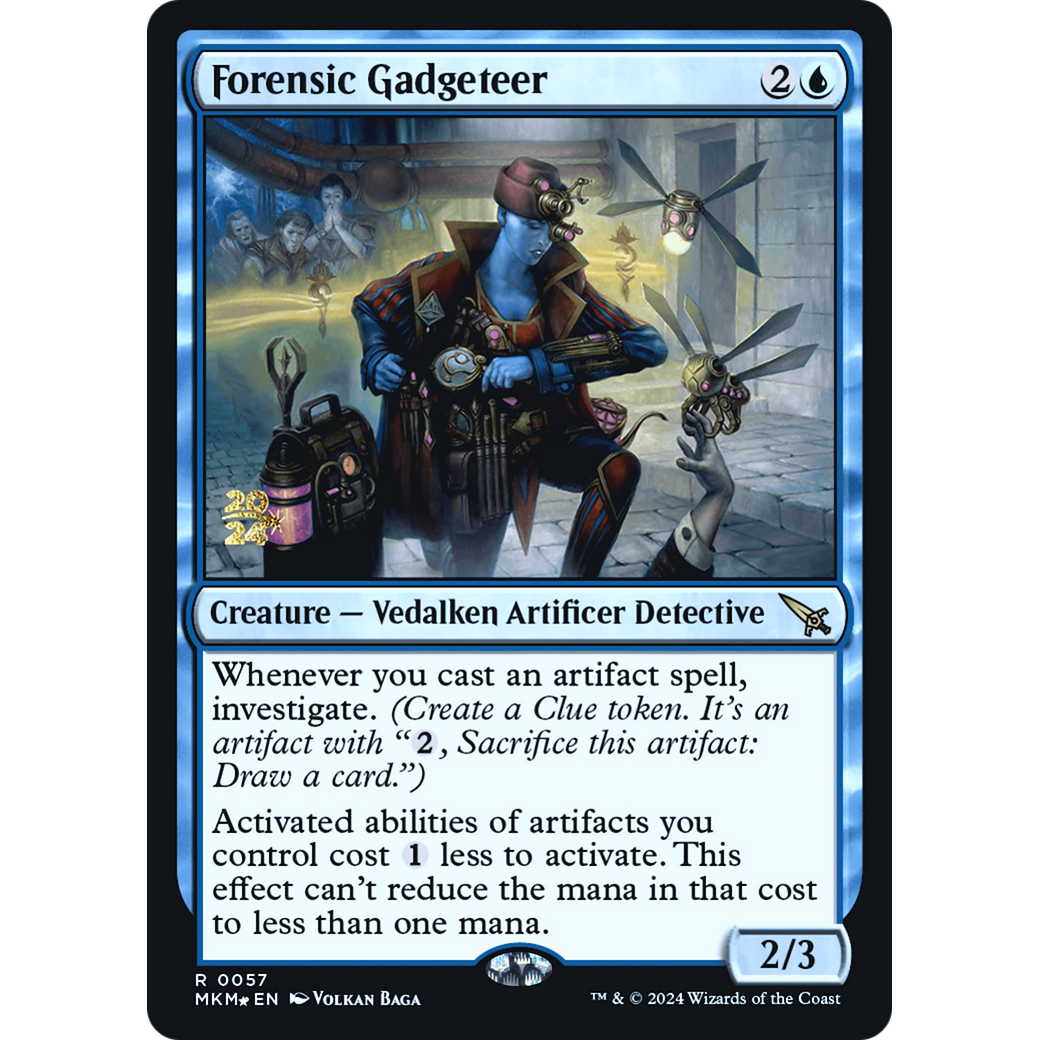 Forensic Gadgeteer (PRE-57S) - Murders at Karlov Manor Promos Foil