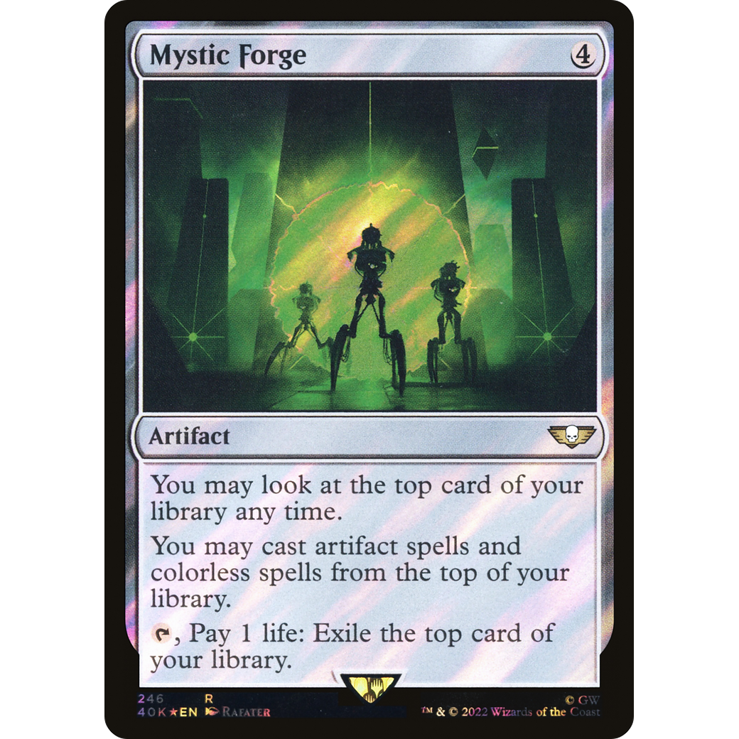 Mystic Forge (40K-246) - Warhammer 40,000 Commander Foil