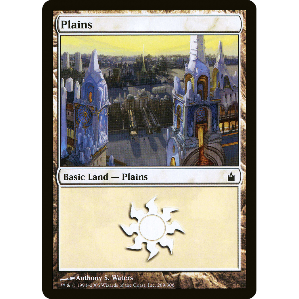 Plains (289) (RAV-289) - Ravnica: City of Guilds