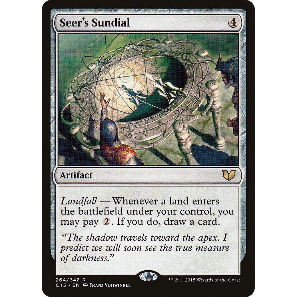 Seer's Sundial (C15-264) - Commander 2015