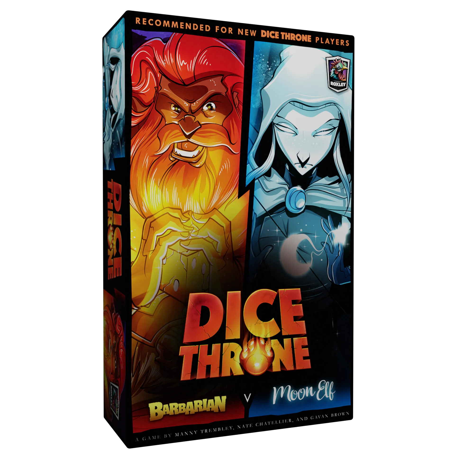 Dice Throne: Season One Rerolled – Battle 1: Barbarian v. Moon Elf