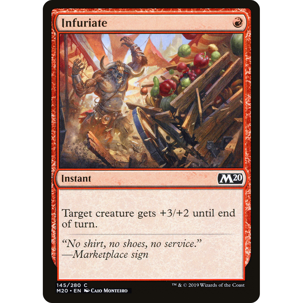 Infuriate (M20-145) - Core Set 2020