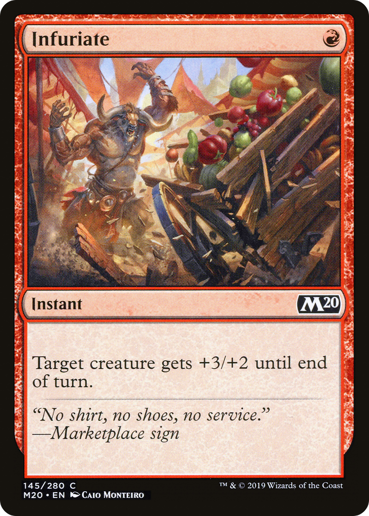 Infuriate (M20-145) - Core Set 2020