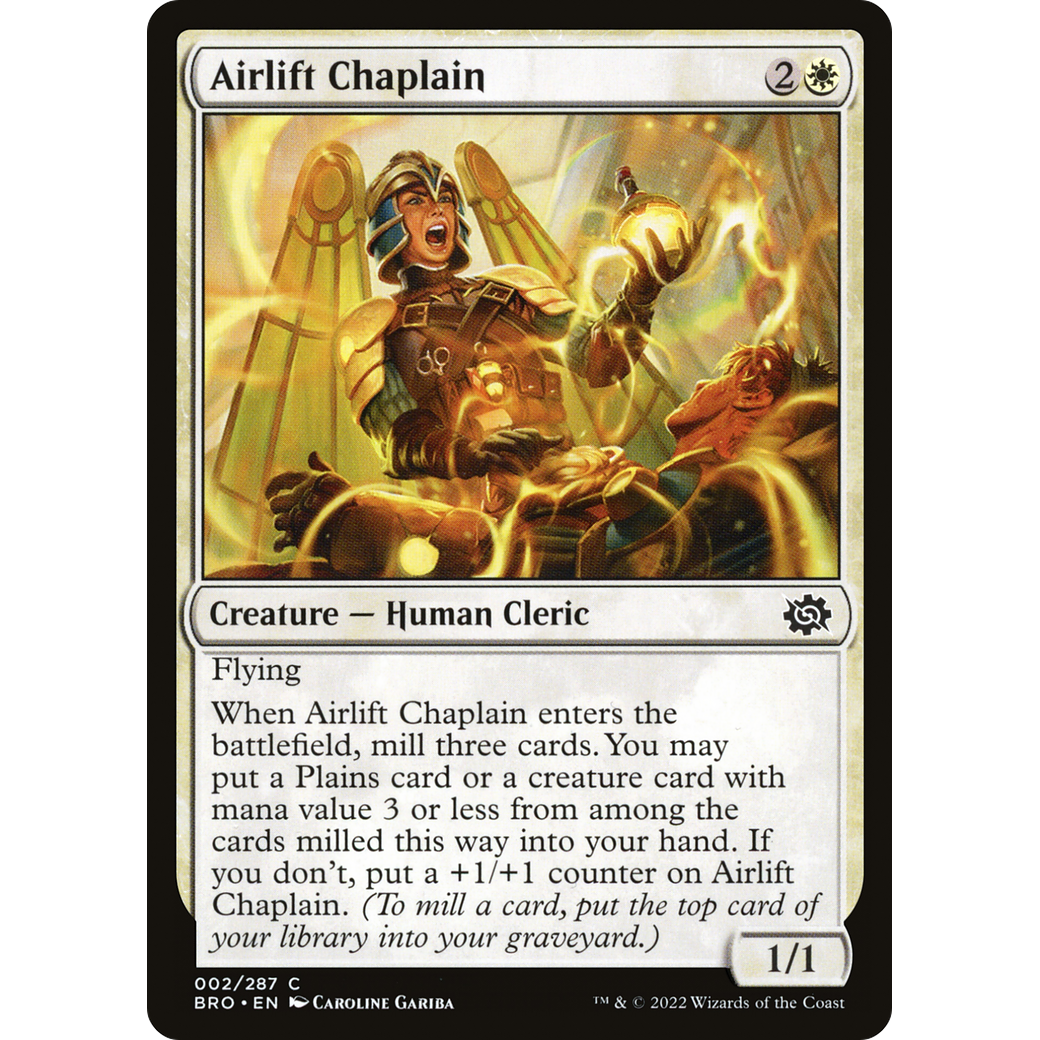 Airlift Chaplain (BRO-002) - The Brothers' War