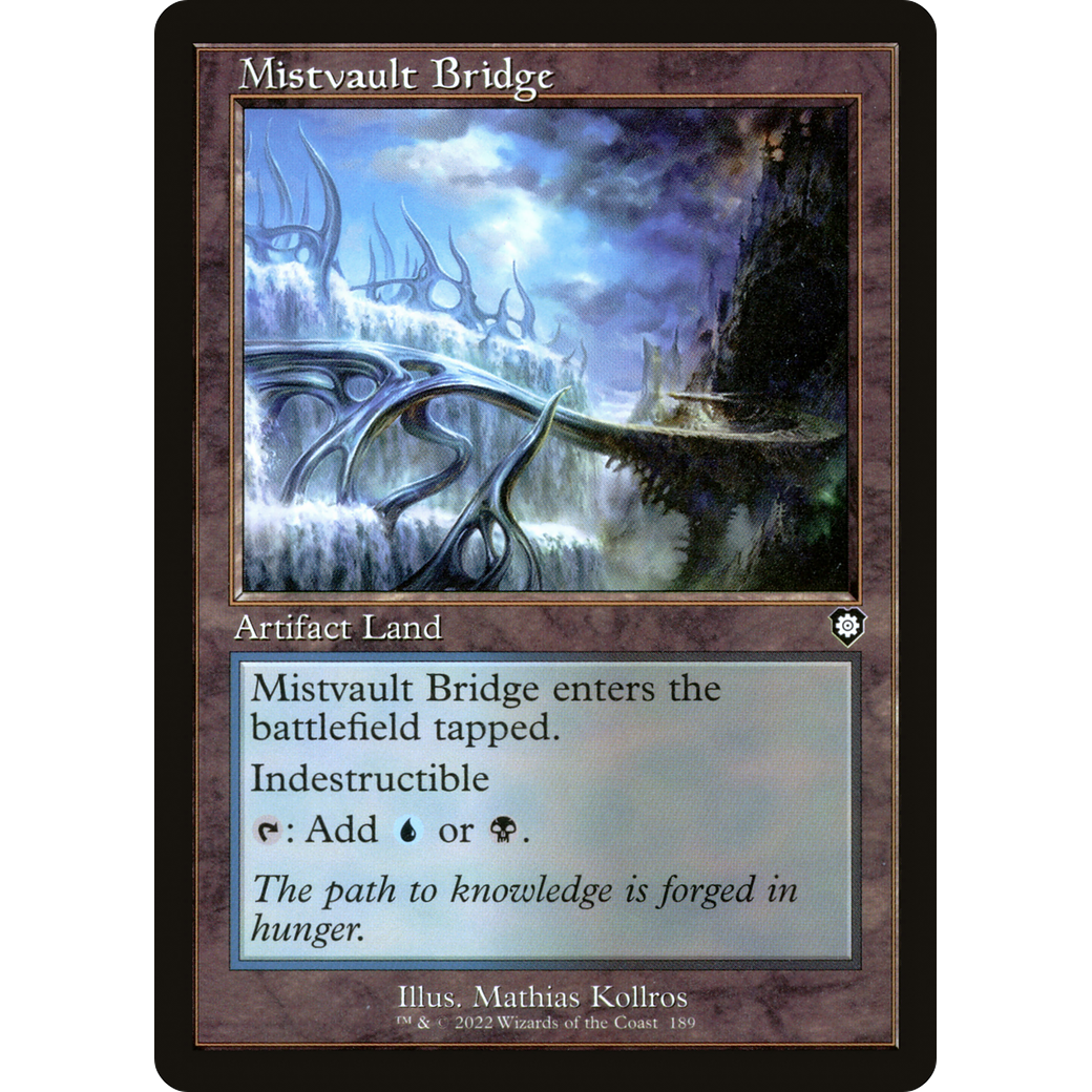 Mistvault Bridge (Retro Frame) (BRC-189) - The Brothers' War Commander