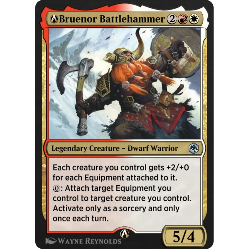 A-Bruenor Battlehammer (AFR-A-219) - Adventures in the Forgotten Realms