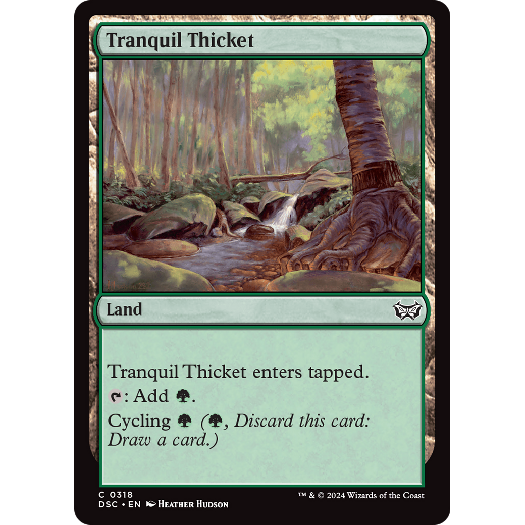 Tranquil Thicket (DSC-318) - Duskmourn: House of Horror Commander