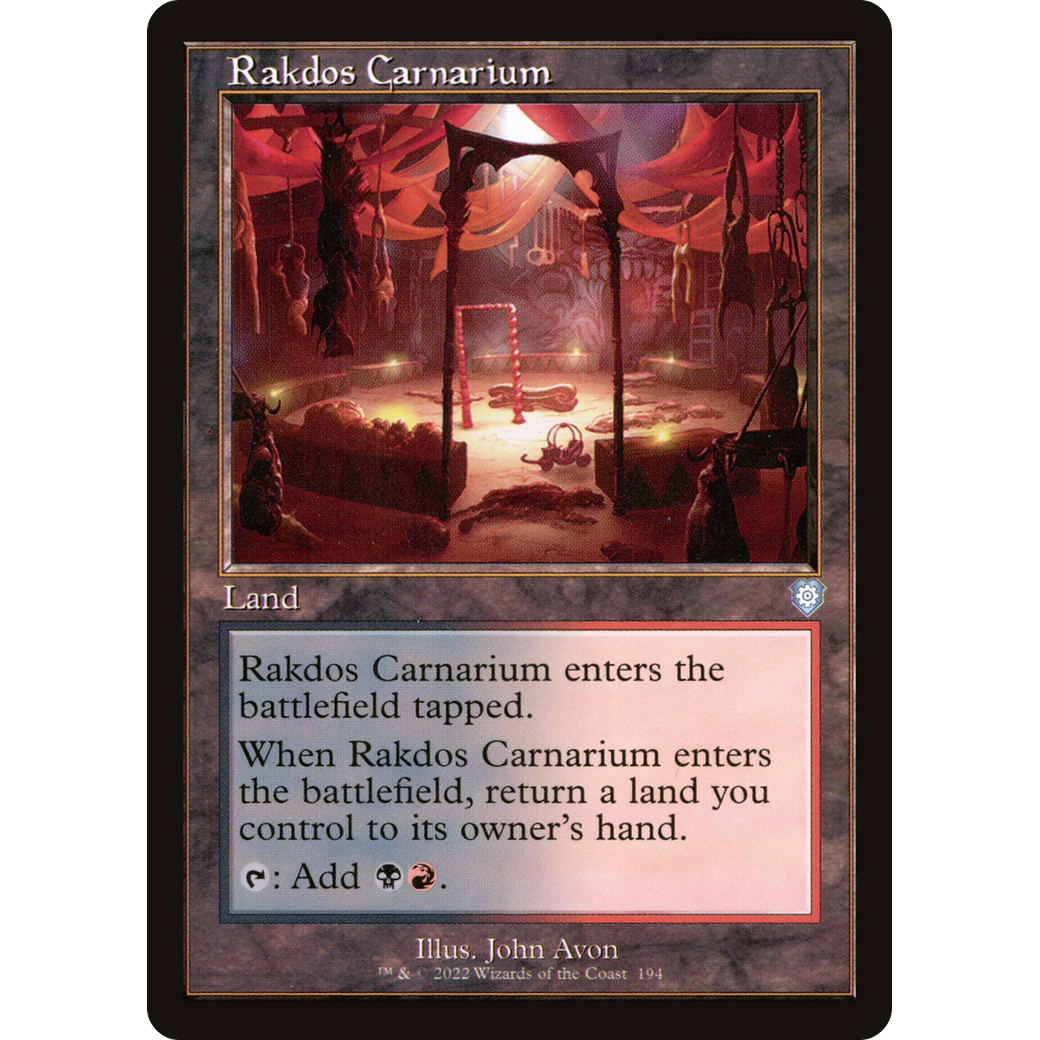 Rakdos Carnarium (Retro Frame) (BRC-194) - The Brothers' War Commander