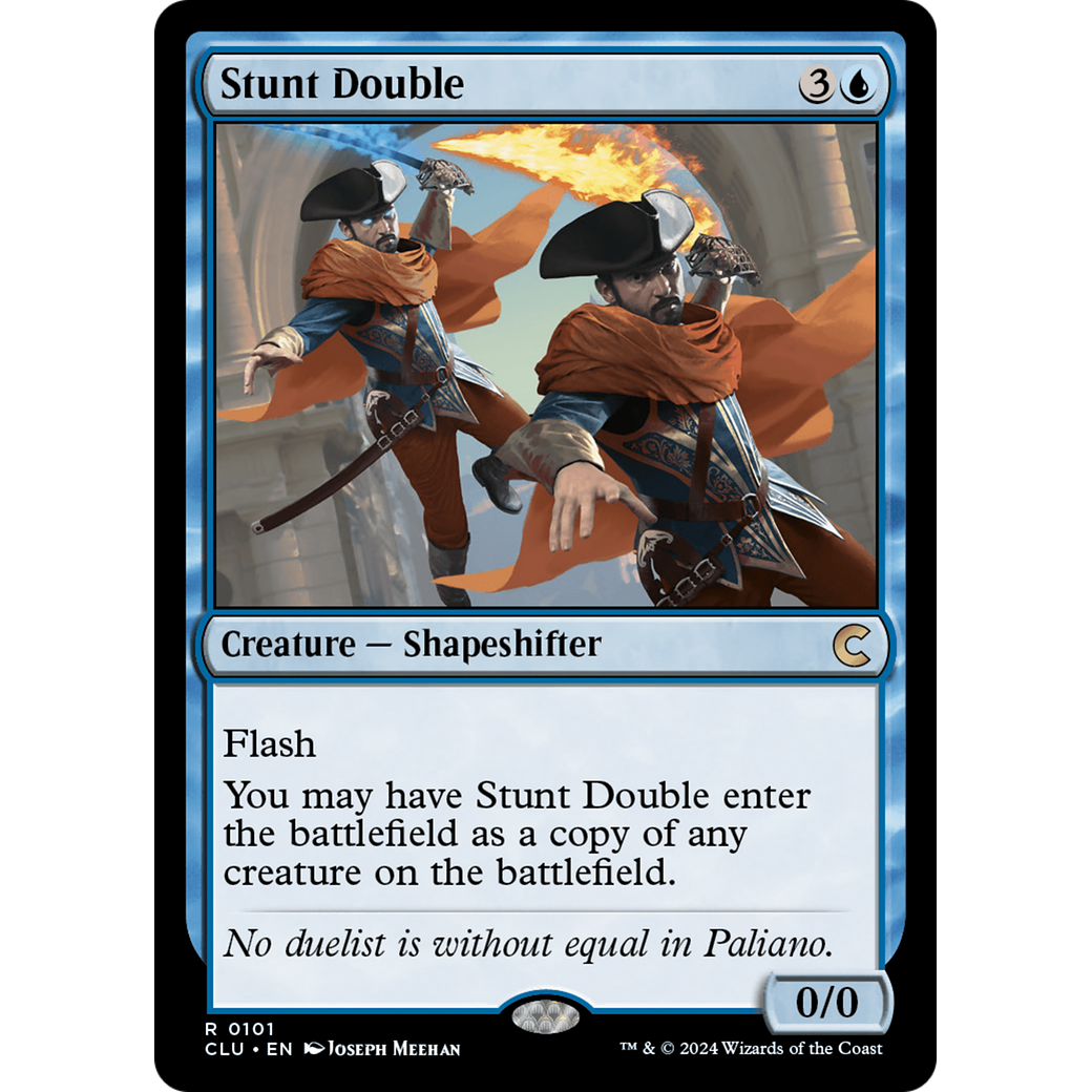 Stunt Double (CLU-101) - Ravnica: Clue Edition