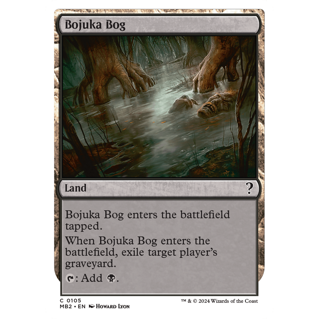 Bojuka Bog (White Border) (MB2-105) - Mystery Booster 2