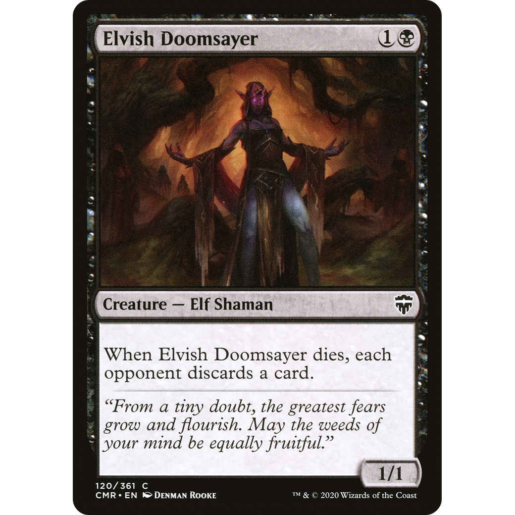 Elvish Doomsayer (CMR-120) - Commander Legends