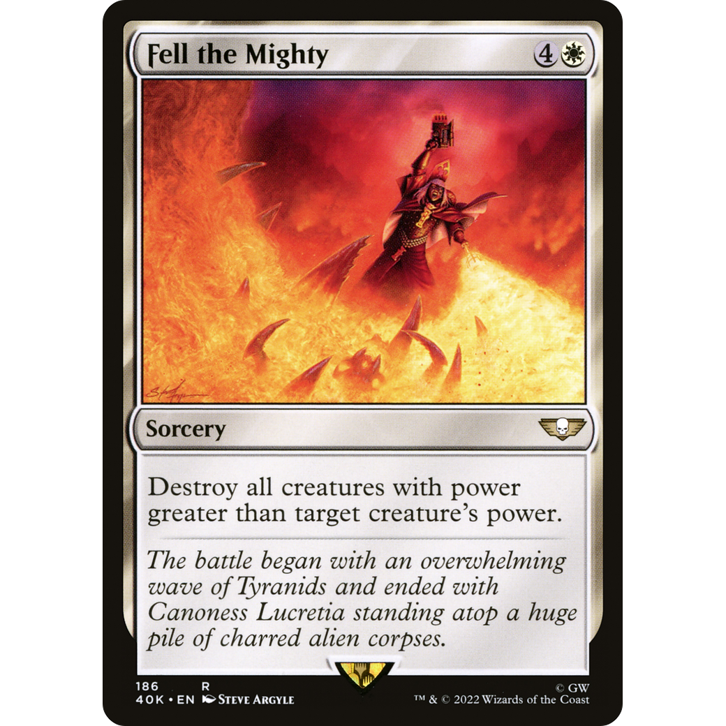 Fell the Mighty (40K-186) - Warhammer 40,000 Commander