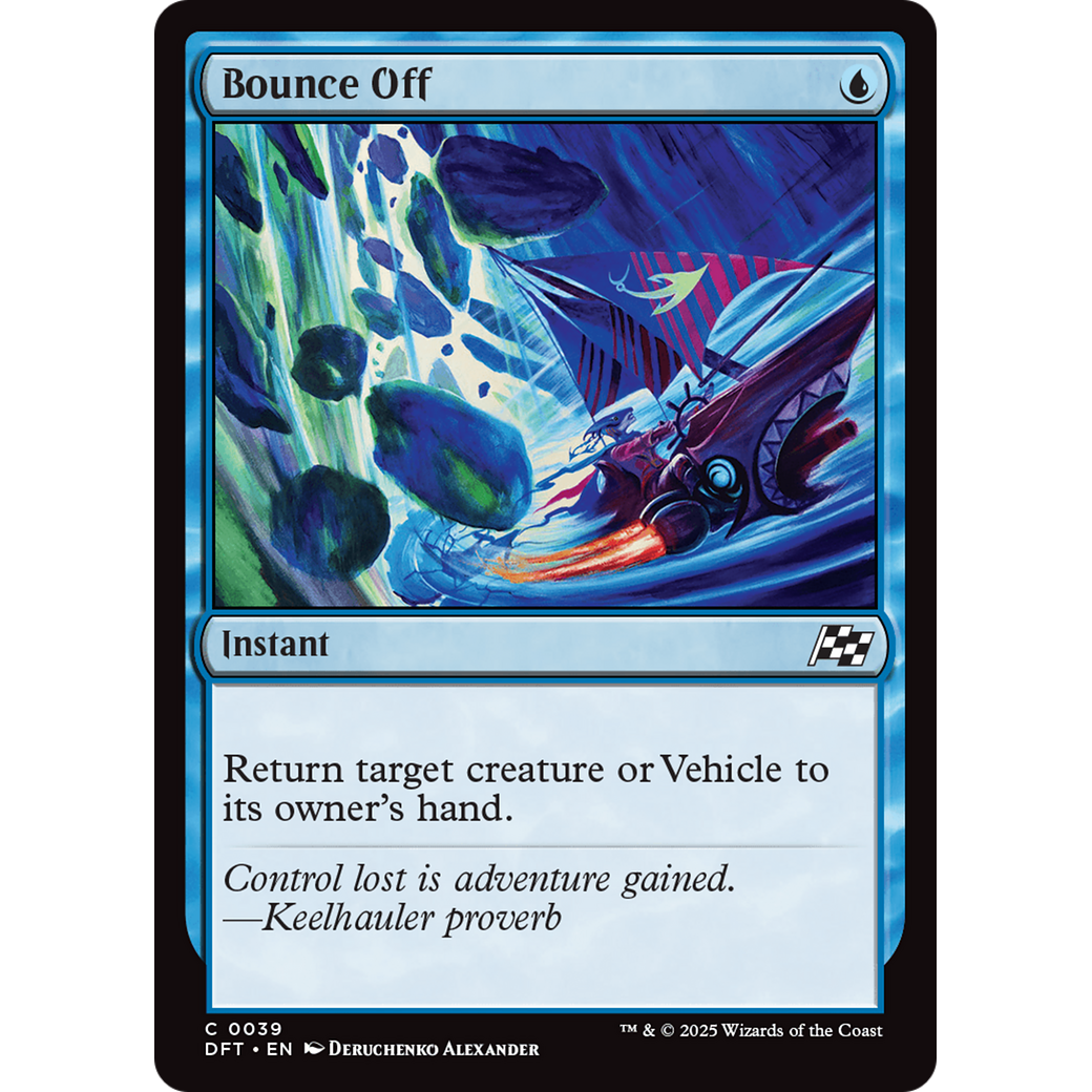 Bounce Off (DFT-039) - Aetherdrift Foil