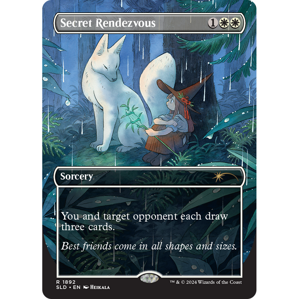 Secret Rendezvous (SLD-1892) - Secret Lair Drop (Borderless)
