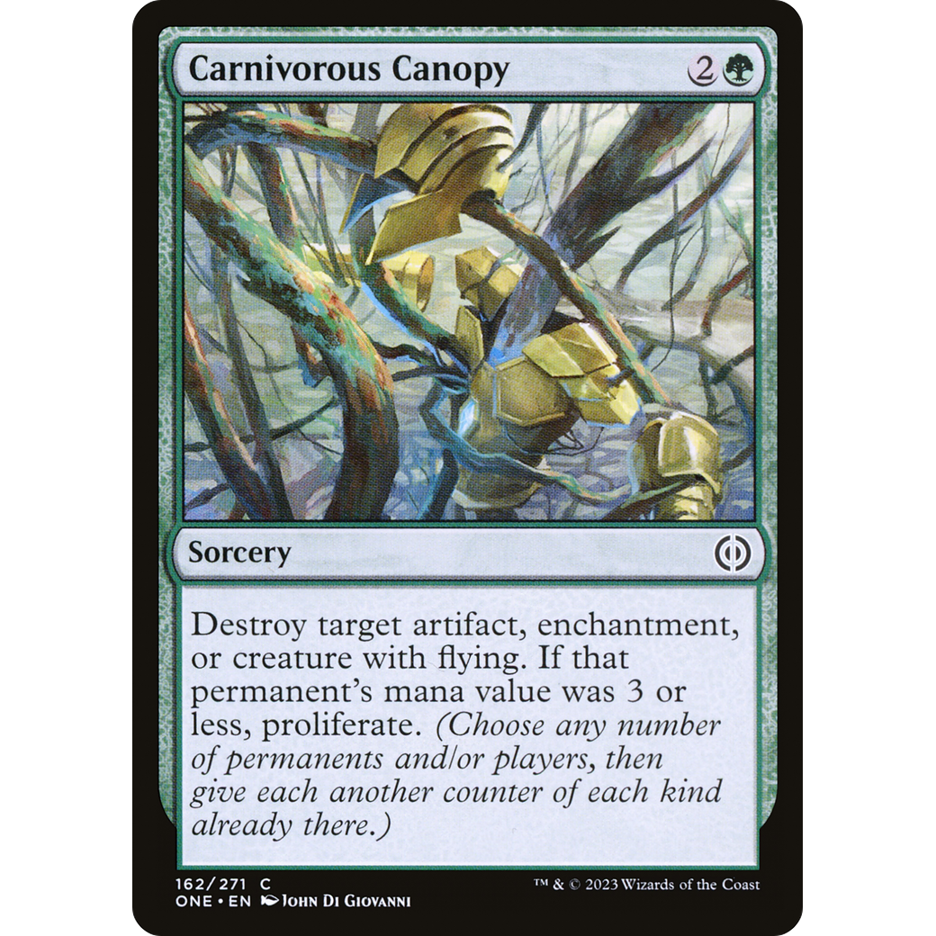 Carnivorous Canopy (ONE-162) - Phyrexia: All Will Be One