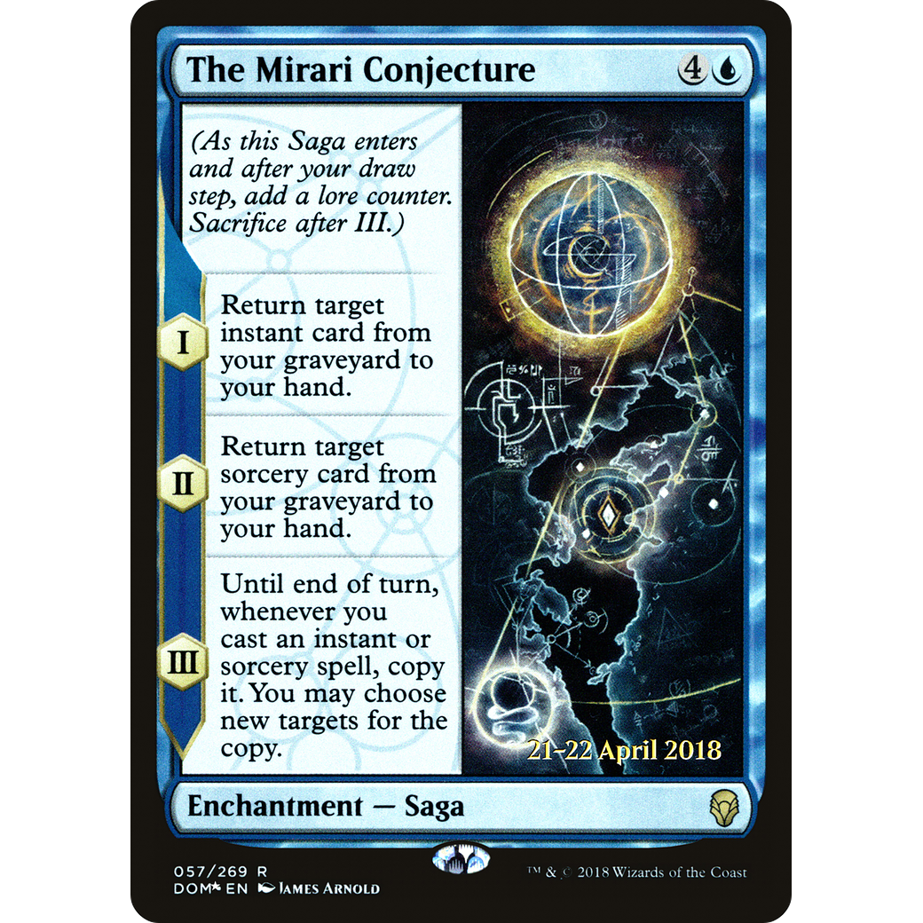 The Mirari Conjecture (PRE-057) - Dominaria Promos Foil
