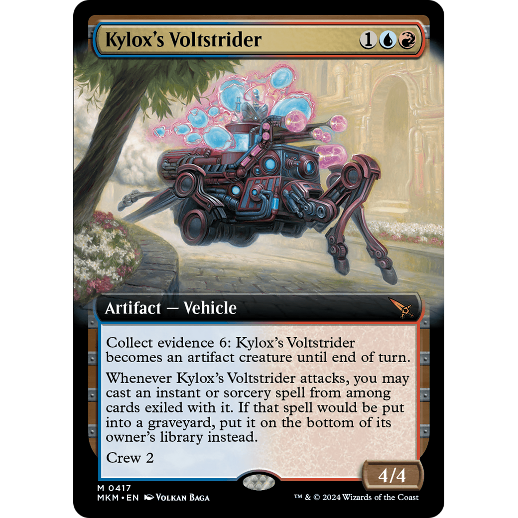 Kylox's Voltstrider (MKM-417) - Murders at Karlov Manor: (Extended Art)