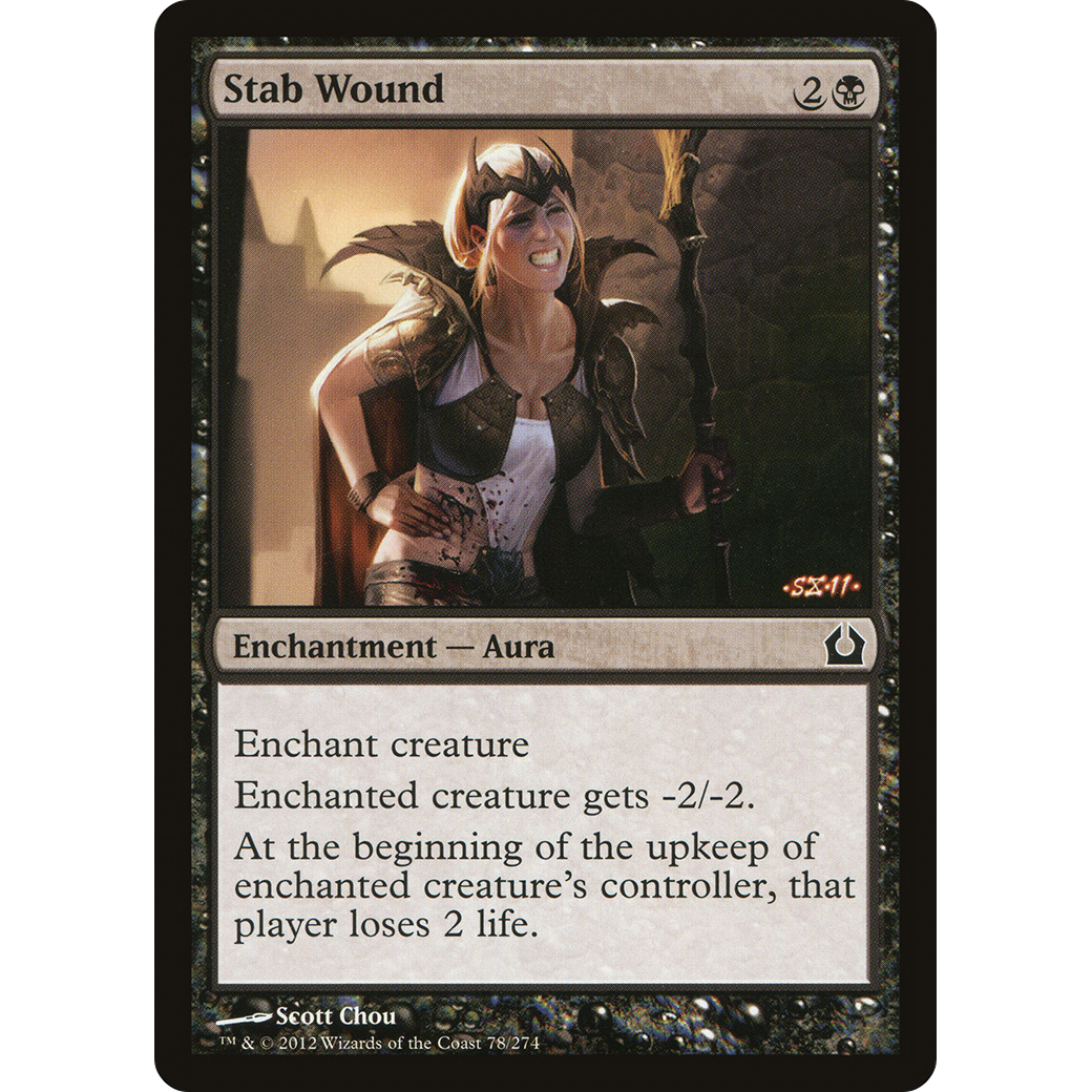 Stab Wound (RTR-078) - Return to Ravnica