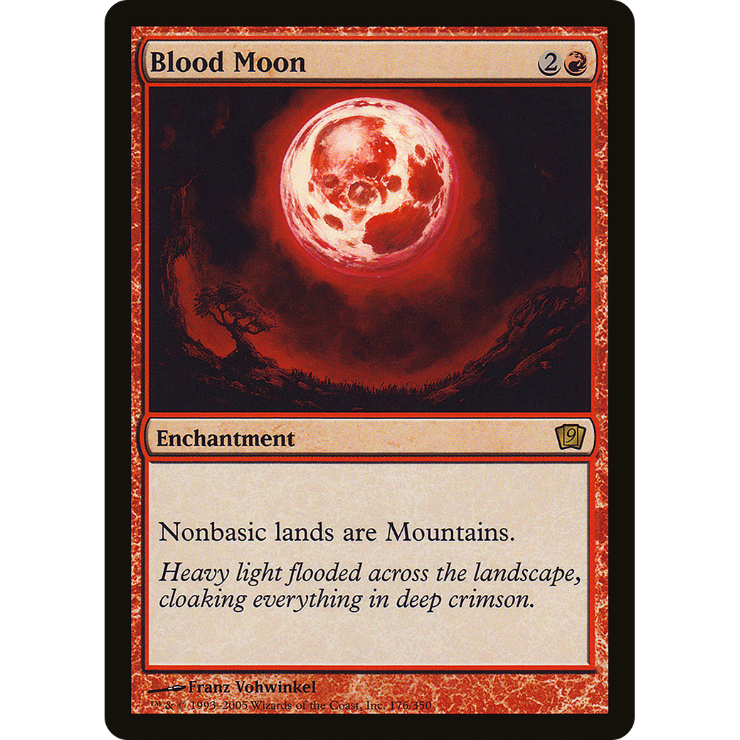 Blood Moon (9ED-176) - 9th Edition