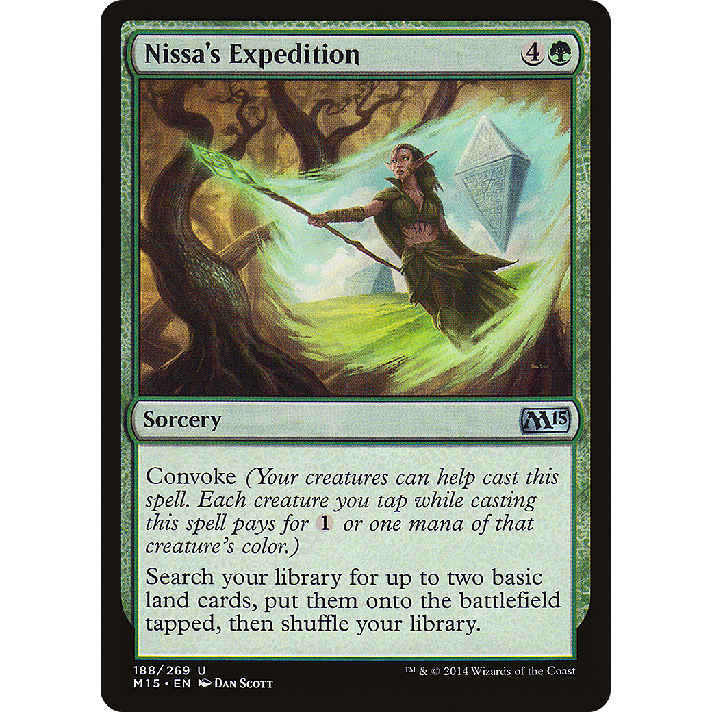 Nissa's Expedition (M15-188) - Magic 2015