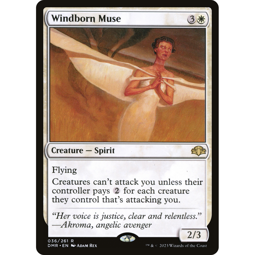 Windborn Muse (DMR-036) - Dominaria Remastered Foil