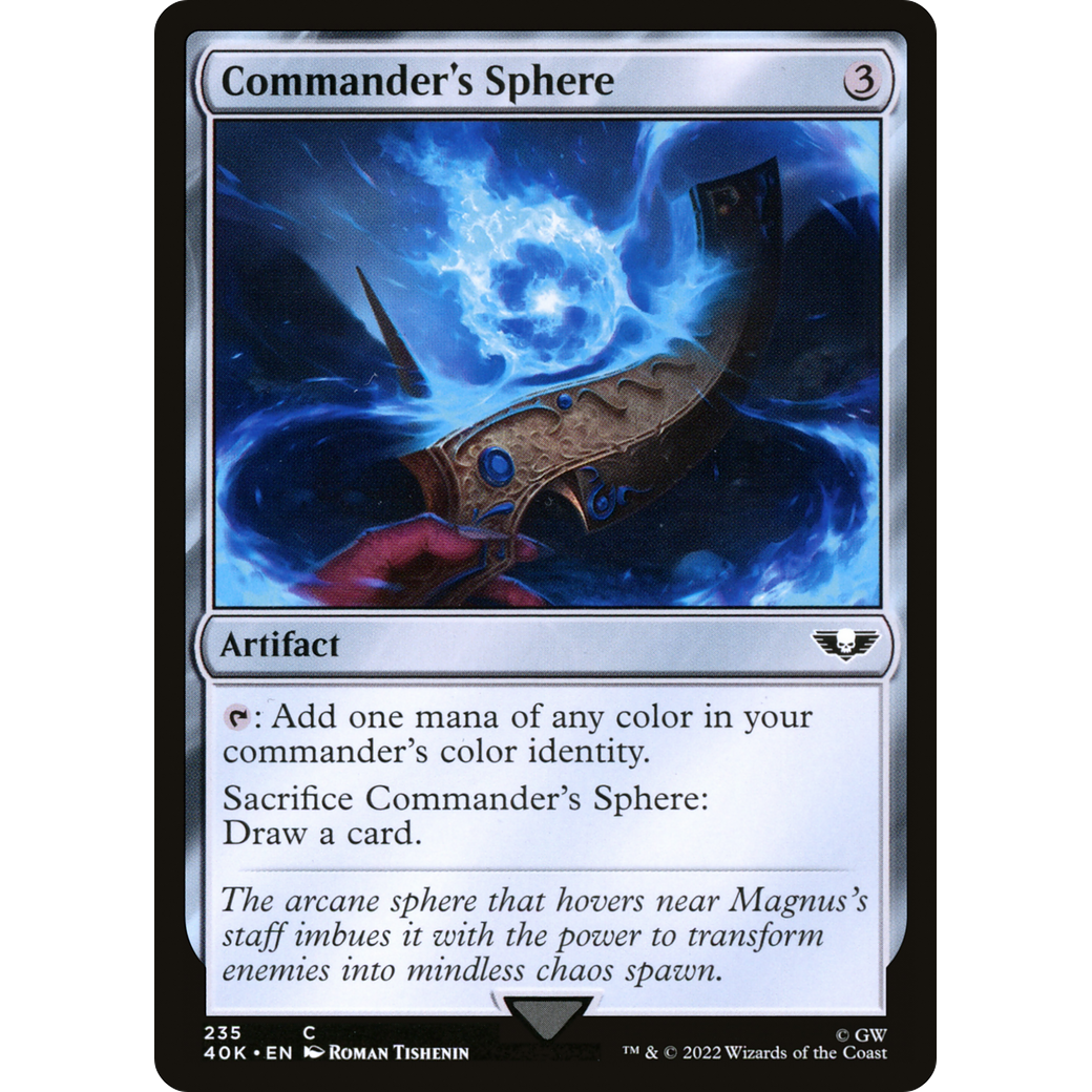 Commander's Sphere (40K-235) - Warhammer 40,000 Commander