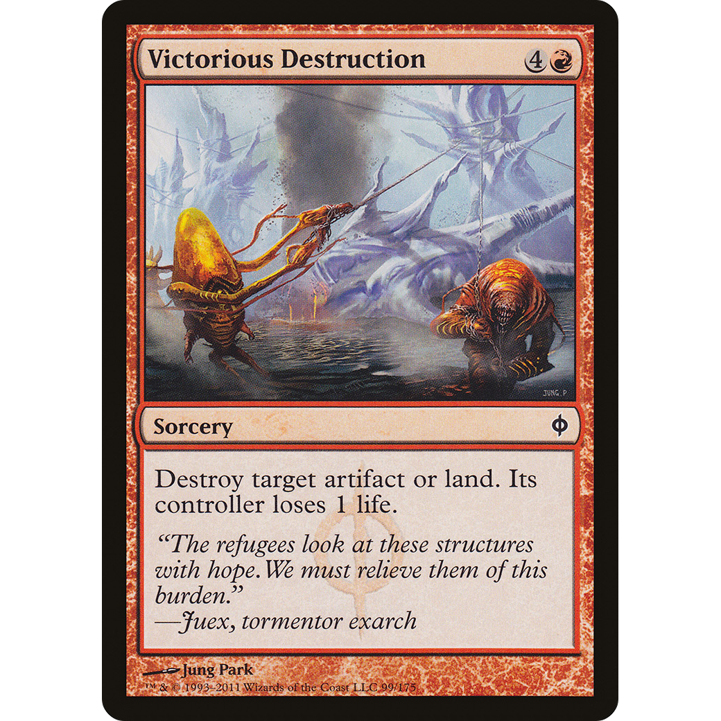 Victorious Destruction (NPH-099) - New Phyrexia Foil