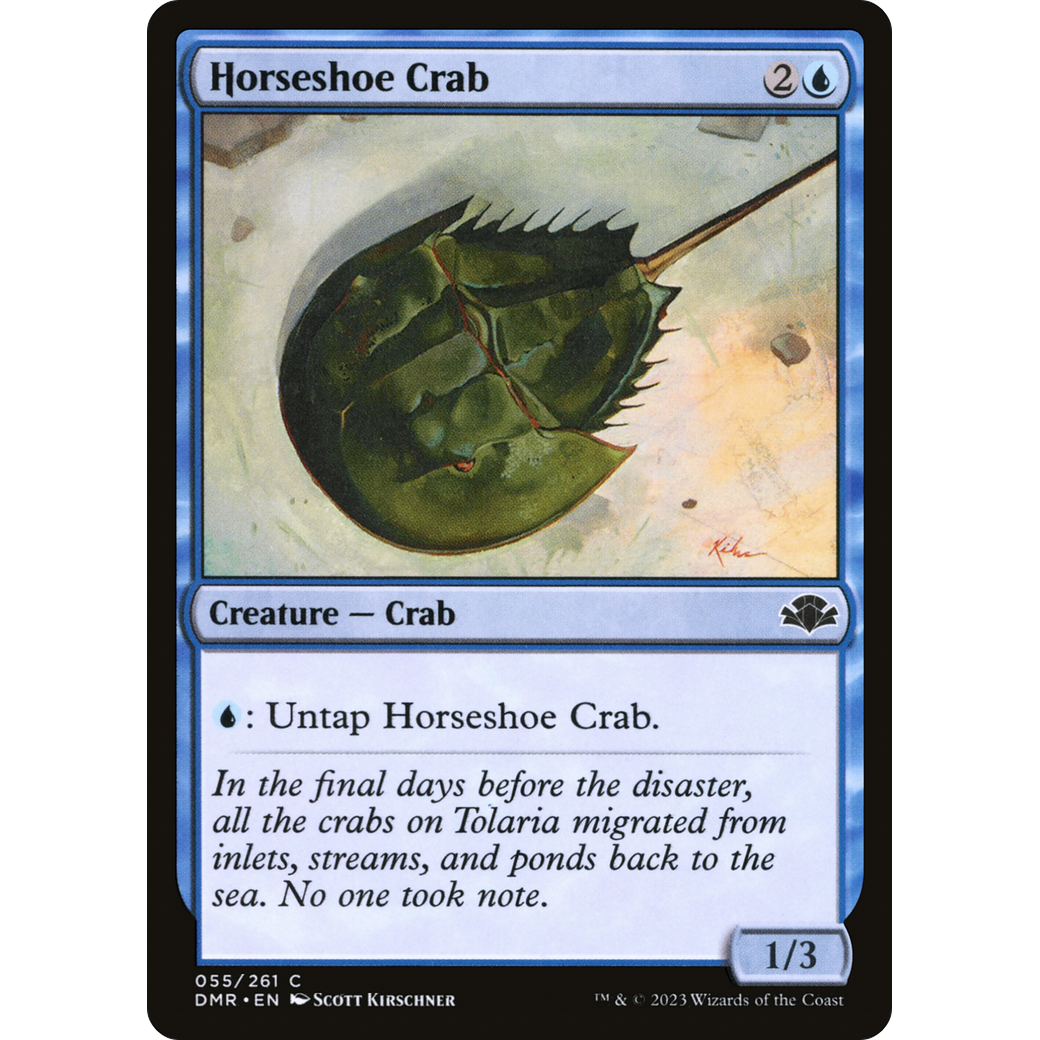 Horseshoe Crab (DMR-055) - Dominaria Remastered